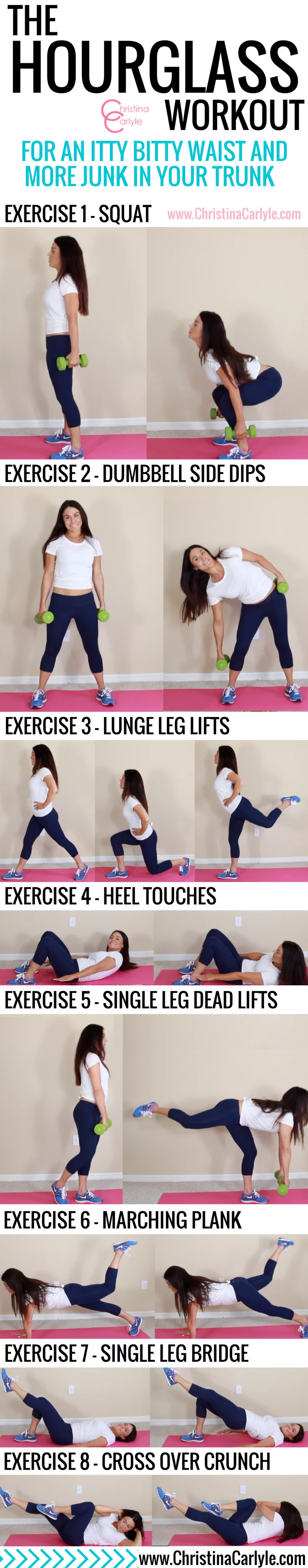 best workout to get an hourglass figure