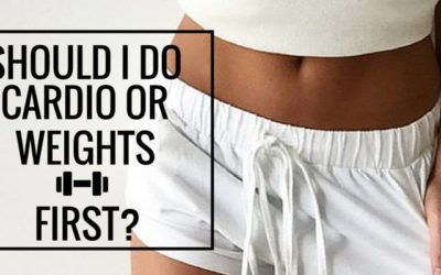 Should I do weights or cardio first when I workout?