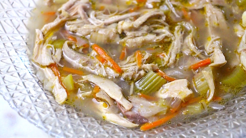 Healthy Chicken Soup Recipe – Boosts Metabolism & Immunity
