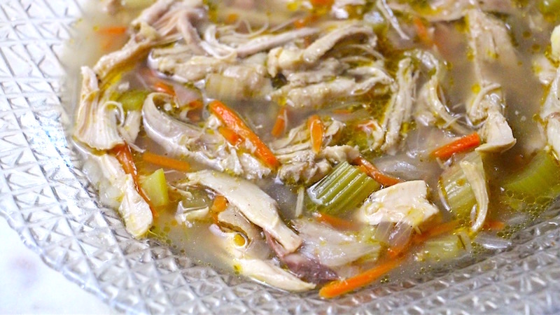 healthy chicken soup recipe