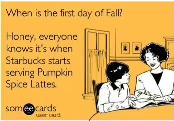 pumpkin spice latte meme