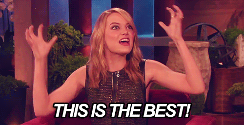 this is the best feeling ever emma stone this is the best feeling ever emma stone