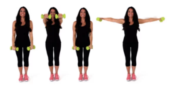In and Out Extension Back Fat Exercise being done by Trainer Christina Carlyle In and Out Extension Back Fat Exercise being done by Trainer Christina Carlyle