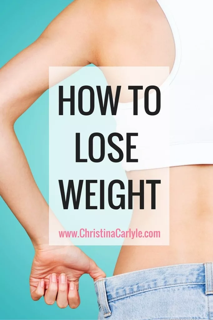 HOW TO LOSE WEIGHT