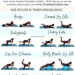 Butt Exercises being done by trainer Christina Carlyle