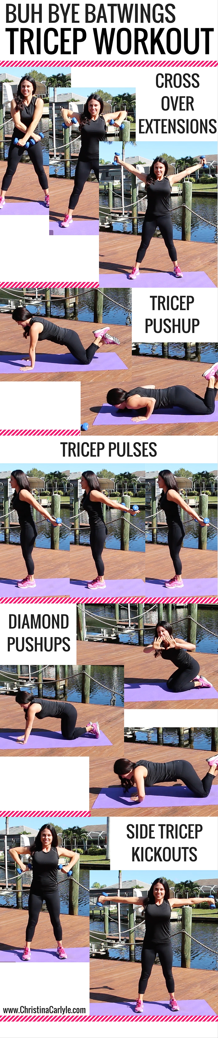 BUH BYE BATWINGS TRICEP WORKOUT