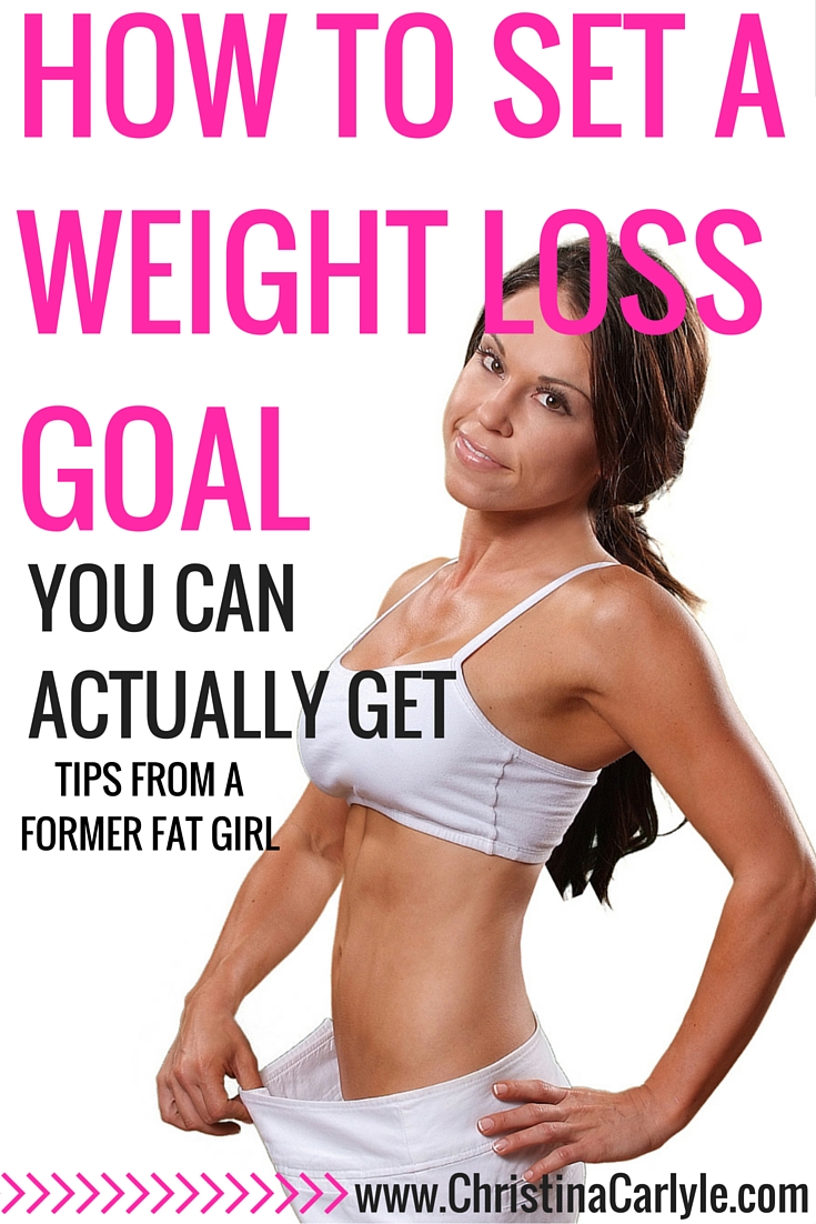 HOW TO SET A WEIGHT LOSS GOAL
