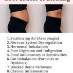 A list of 10 causes of bloat