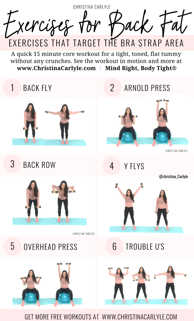 Upper Body Workout To Tone Back Arms In 15 Minutes Christina Carlyle