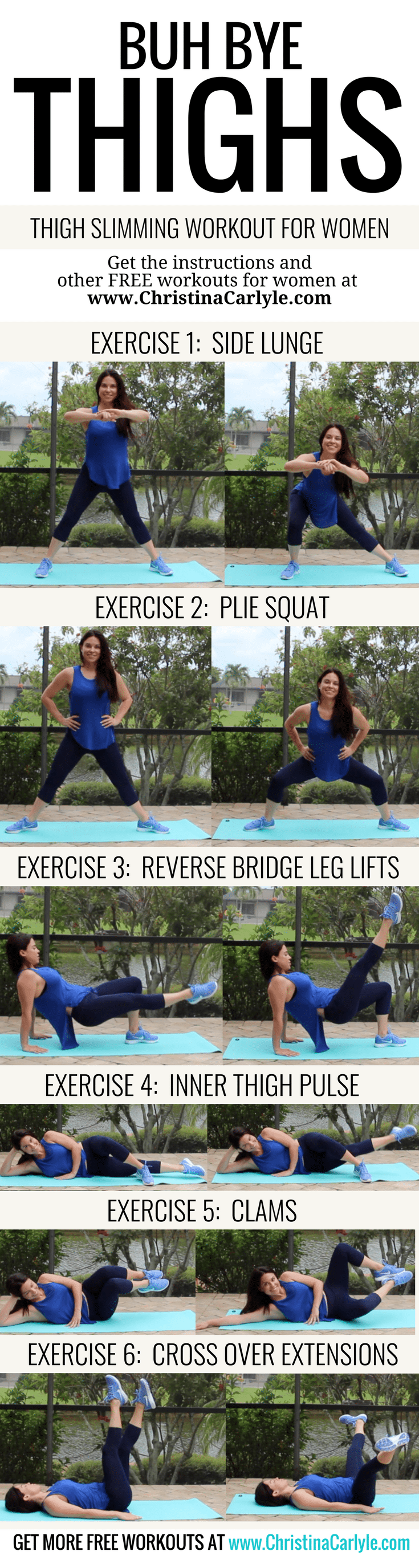 The Best Inner Thigh Exercises Thigh Slimming Workout for Women