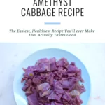 Healthy Easy Good Cabbage Recipe Christina Carlyle