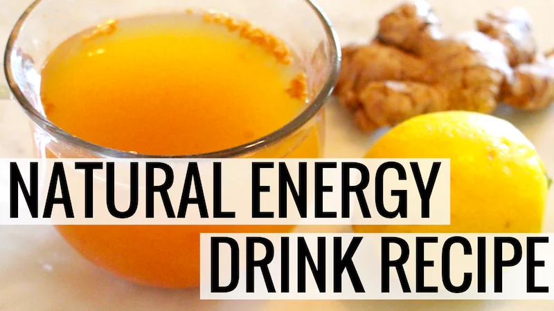 Natural Energy Drink Recipe - Christina Carlyle