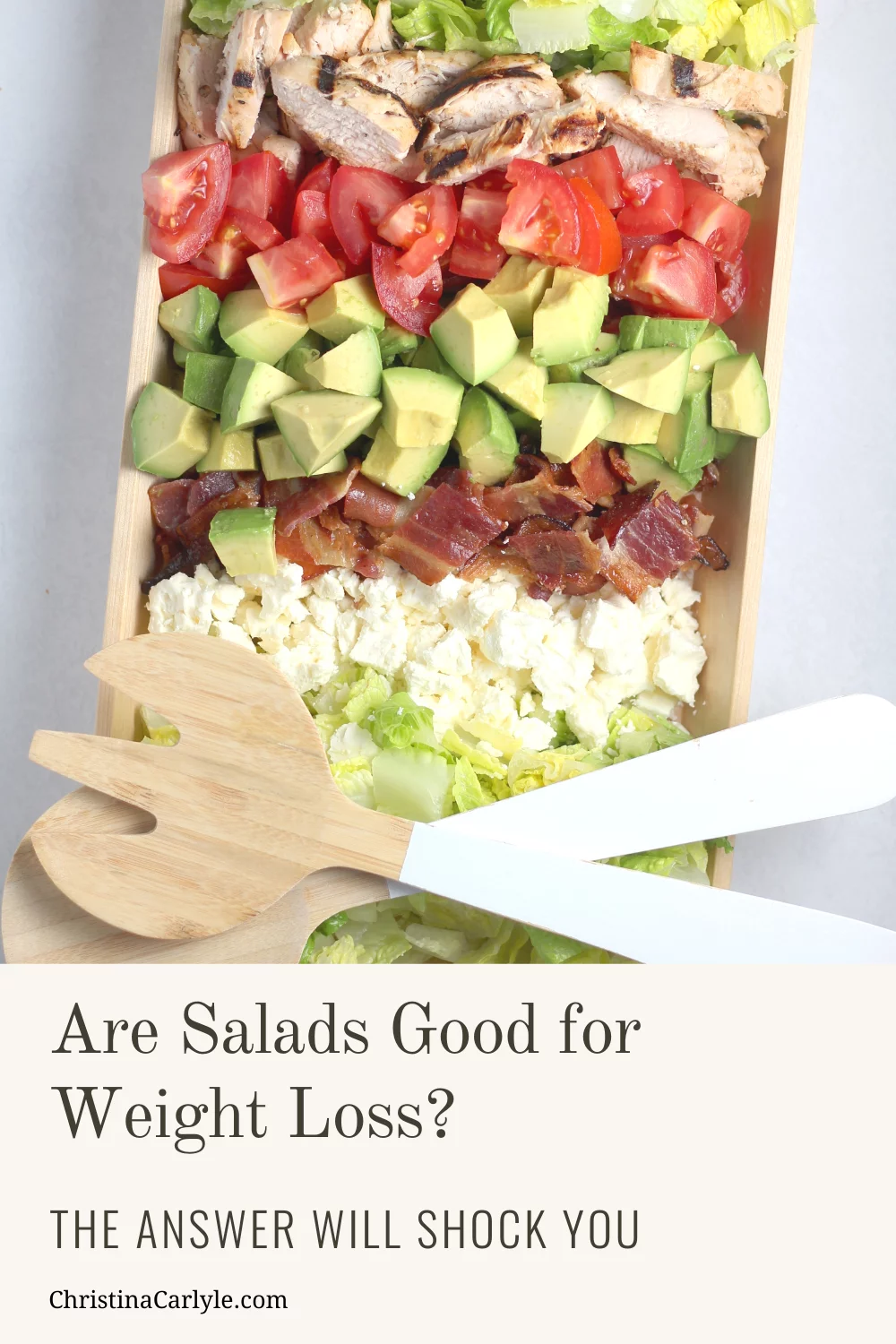 Are Salads Good for Weight Loss infographic