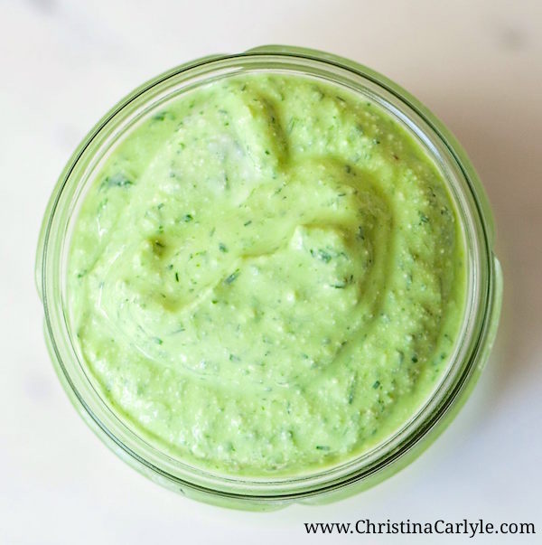 Vegan Green Goddess Salad Dressing