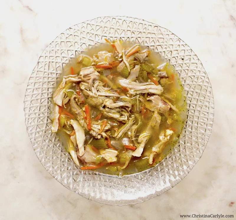 Healthy Chicken Soup Recipe Christina Carlyle