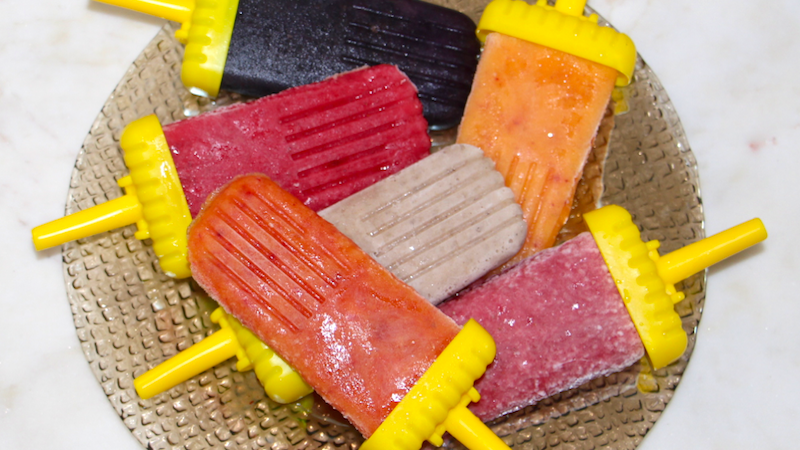 healthy popsicle recipe - christina carlyle
