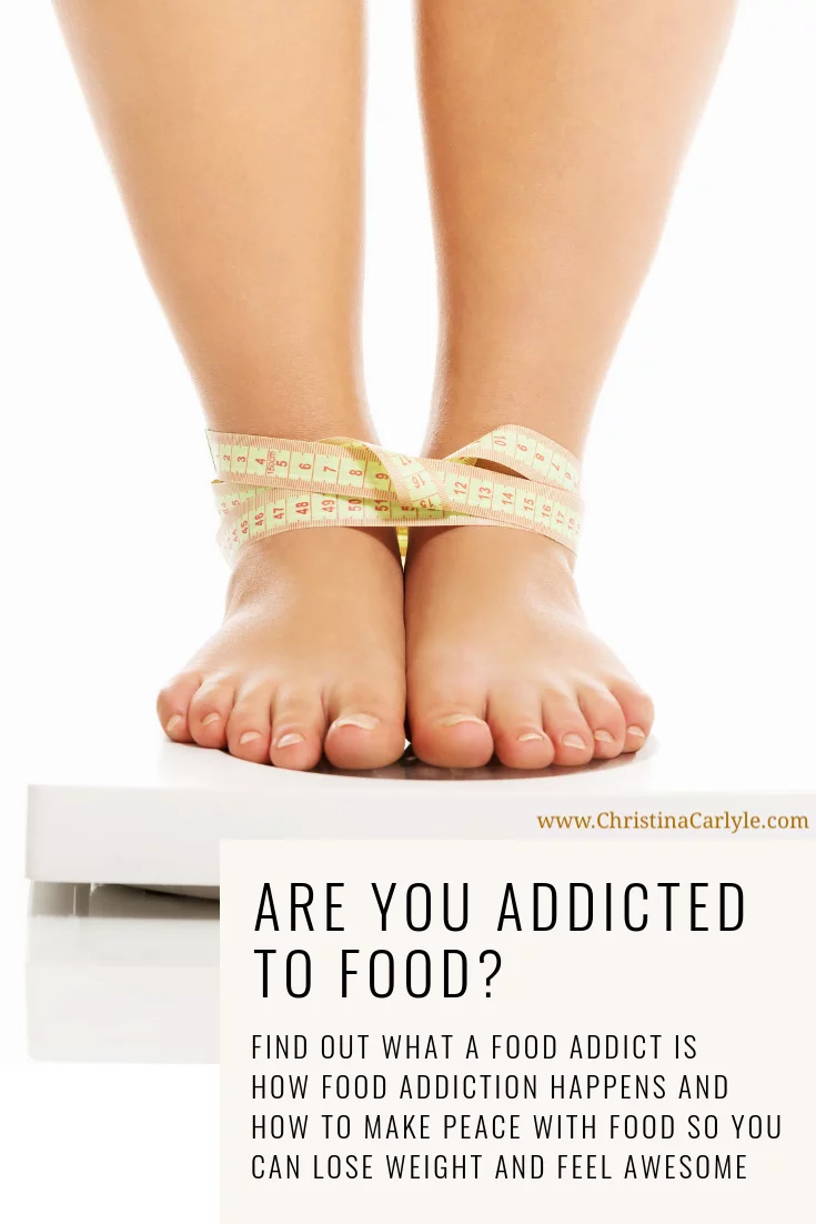 Am I a food Addict? Find out if you're a food addict from a former food addict https://www.christinacarlyle.com/am-i-addicted-to-food/