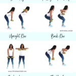 Back fat workout for Women being done by Trainer Christina Carlyle