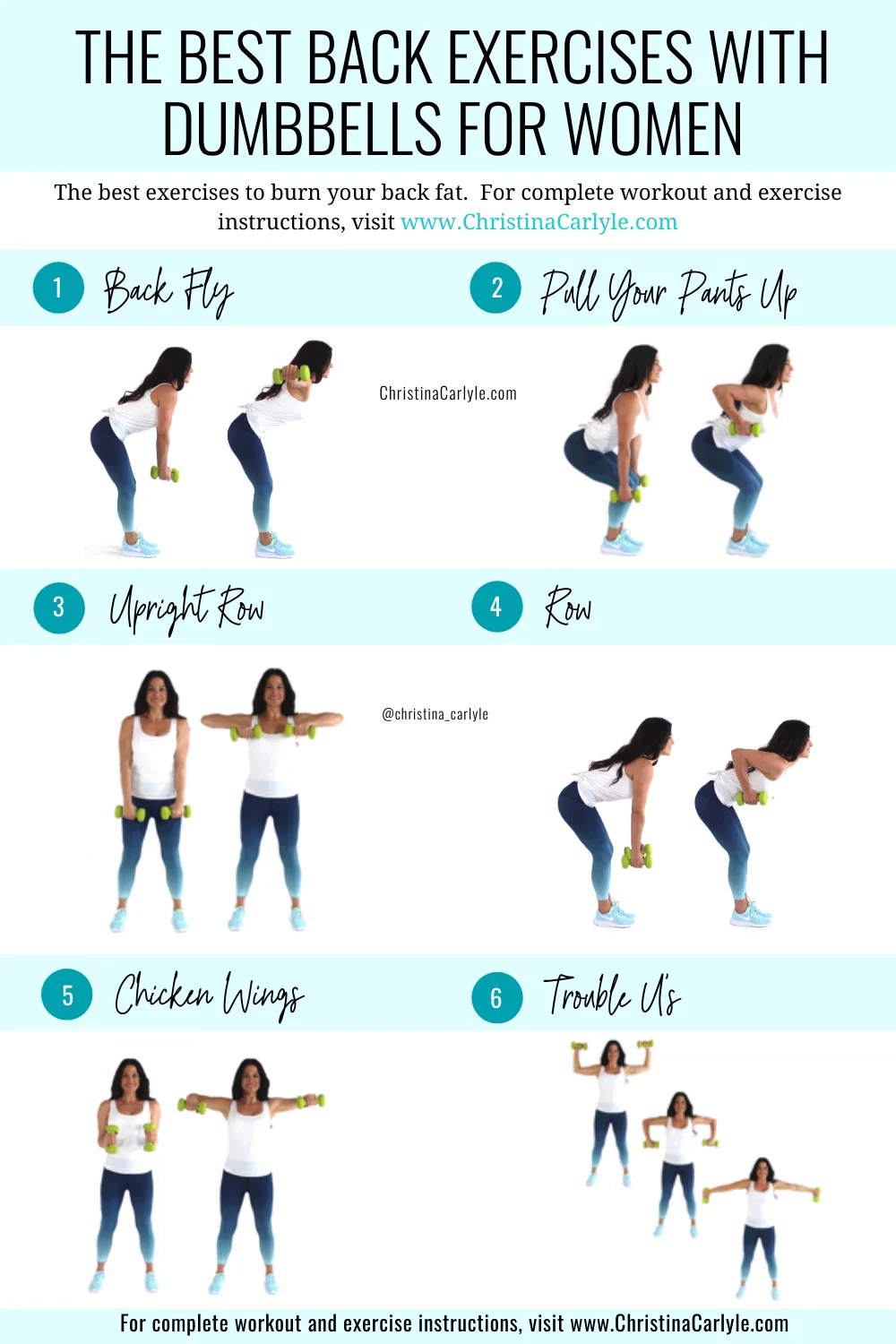 Hearty kitten Pebish Back Exercises with Dumbbells for Women wanting a Toned Back - Christina  Carlyle
