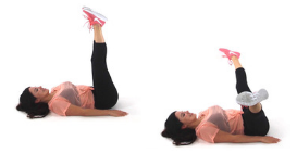 Thigh Fly Exercise - Christina Carlyle Thigh Fly Exercise being done by Christina Carlyle