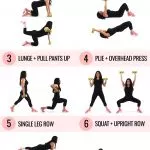 fat burning workout | This fat burning workout burns calories quickly and will help you burn fat faster. It combines low impact exercises so you can do this fat burning workout at home. This workout is perfect for busy mom's.