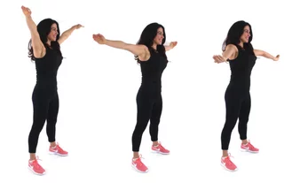 CC beginner arm exercise done by Christina Carlyle