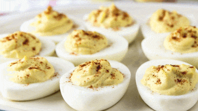 Hard boiled eggs serving suggestions gif 