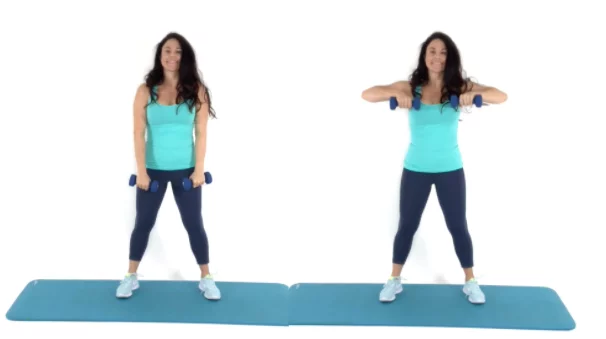 Upper Body Workout to Tone Back & Arms in 15 minutes - Christina Carlyle