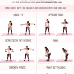Back Workout for Women done by Christina Carlyle