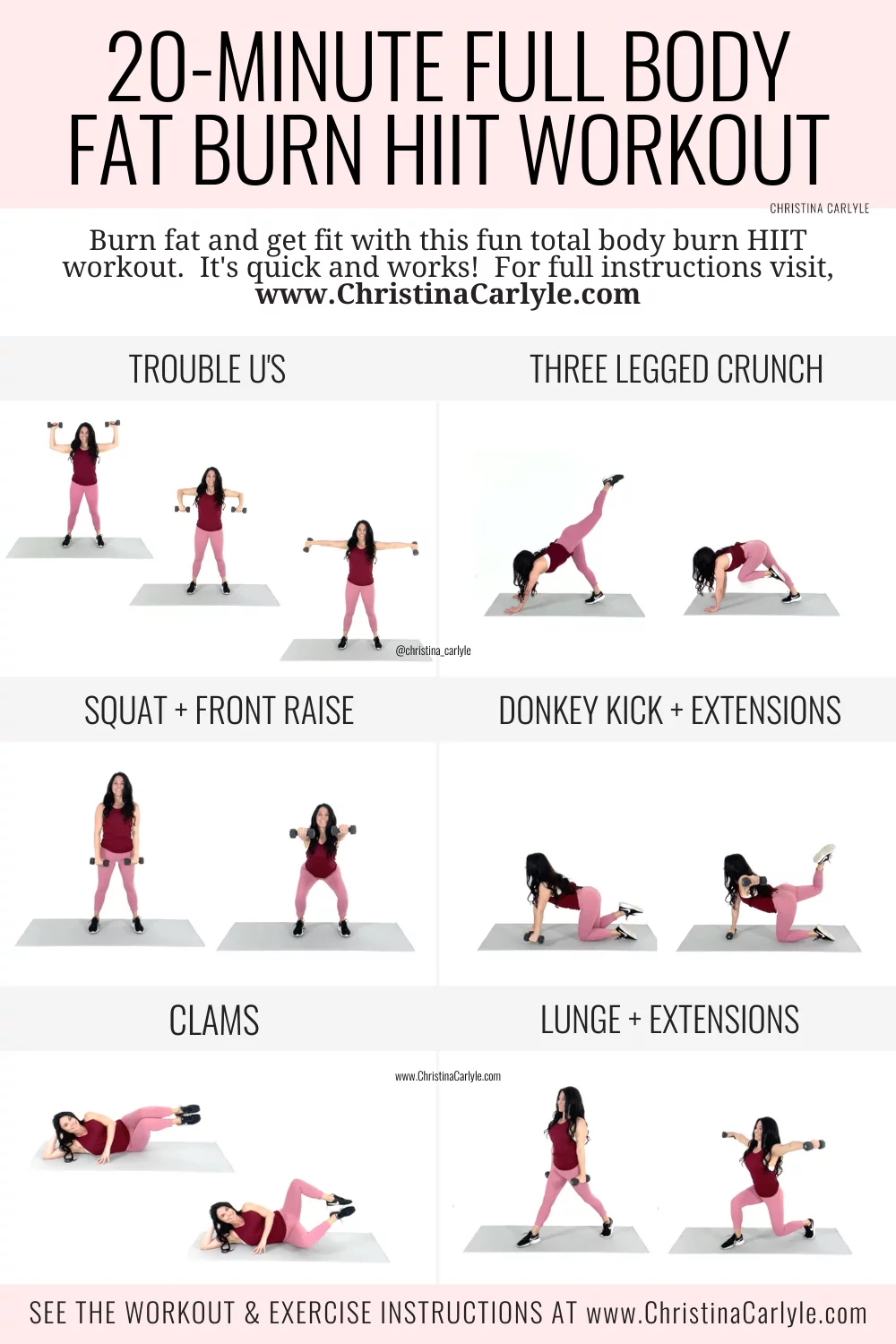 HIIT Workout for Women that Burns Fat & Tones the Full Body