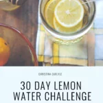 Lemon Water Detox Christina Carlyle