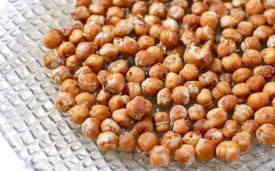 Roasted Chickpeas a Crunchy, Salty, Healthy Snack Recipe