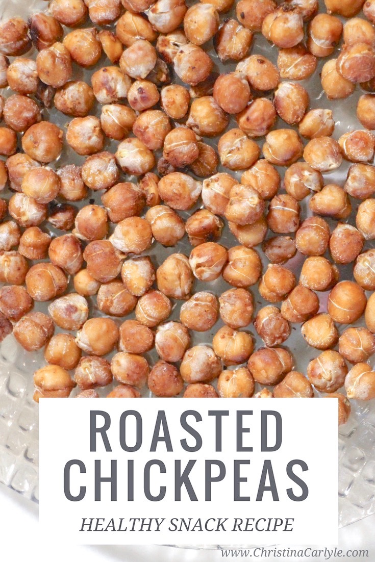 Roasted Chickpeas in a bowl