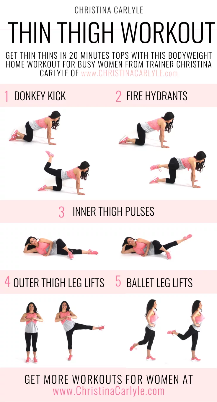 Exercises For Thin Thighs That Slim Thighs Without Bulk Christina Carlyle