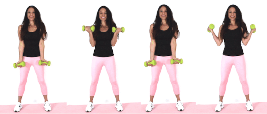 The Best Bicep Exercises for Women - Christina Carlyle 