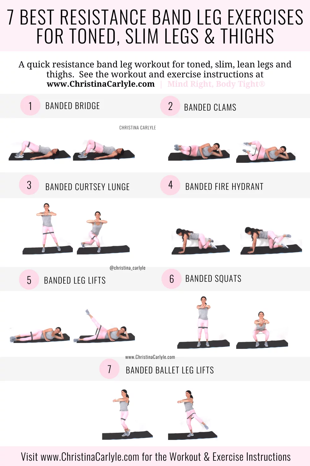 hamstring exercises with bands