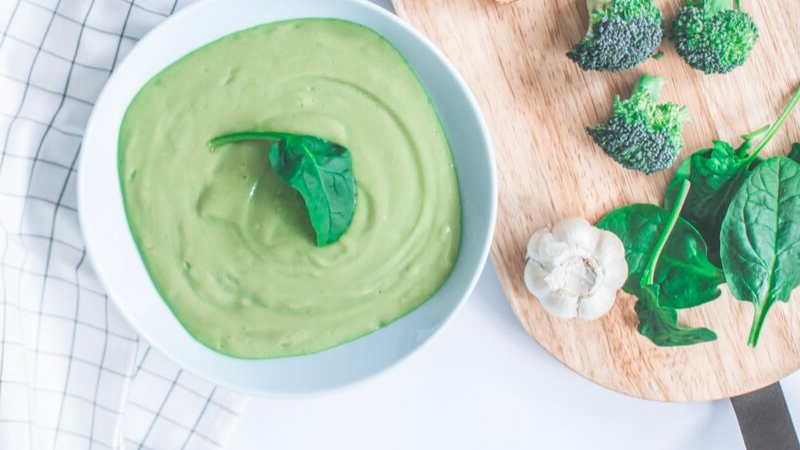 Easy Healthy Creamy Cleansing Broccoli Soup Detox Recipe