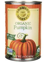 Organic Canned Pumpkin Puree