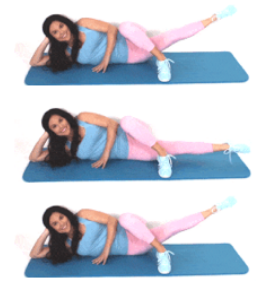 Inner Thigh Pulse Exercise done by Christina Carlyle