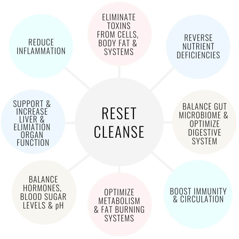 Reset Cleanse - Christina Carlyle Christina Carlyle Reset Cleanse infographic