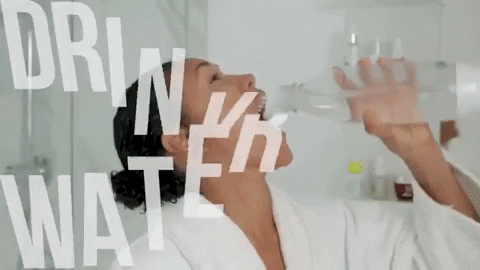 drink water gif