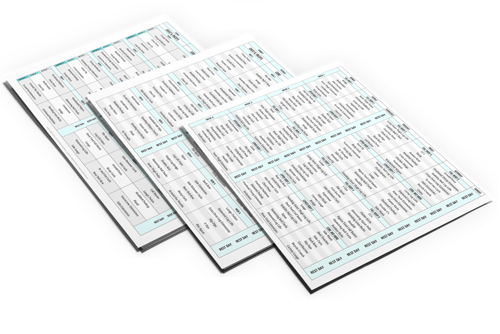 Lazy Girl Program Workout Schedules Lazy Girl Program Workout Schedules PDFs