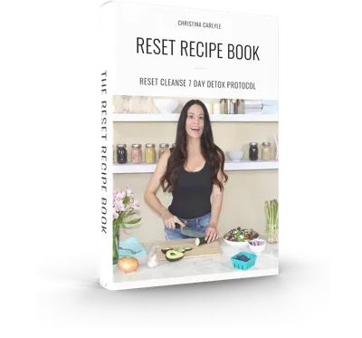 Reset Recipe Book - Christina Carlyle a eBook cover of Christina Carlyle's Reset Cleanse Recipe Book