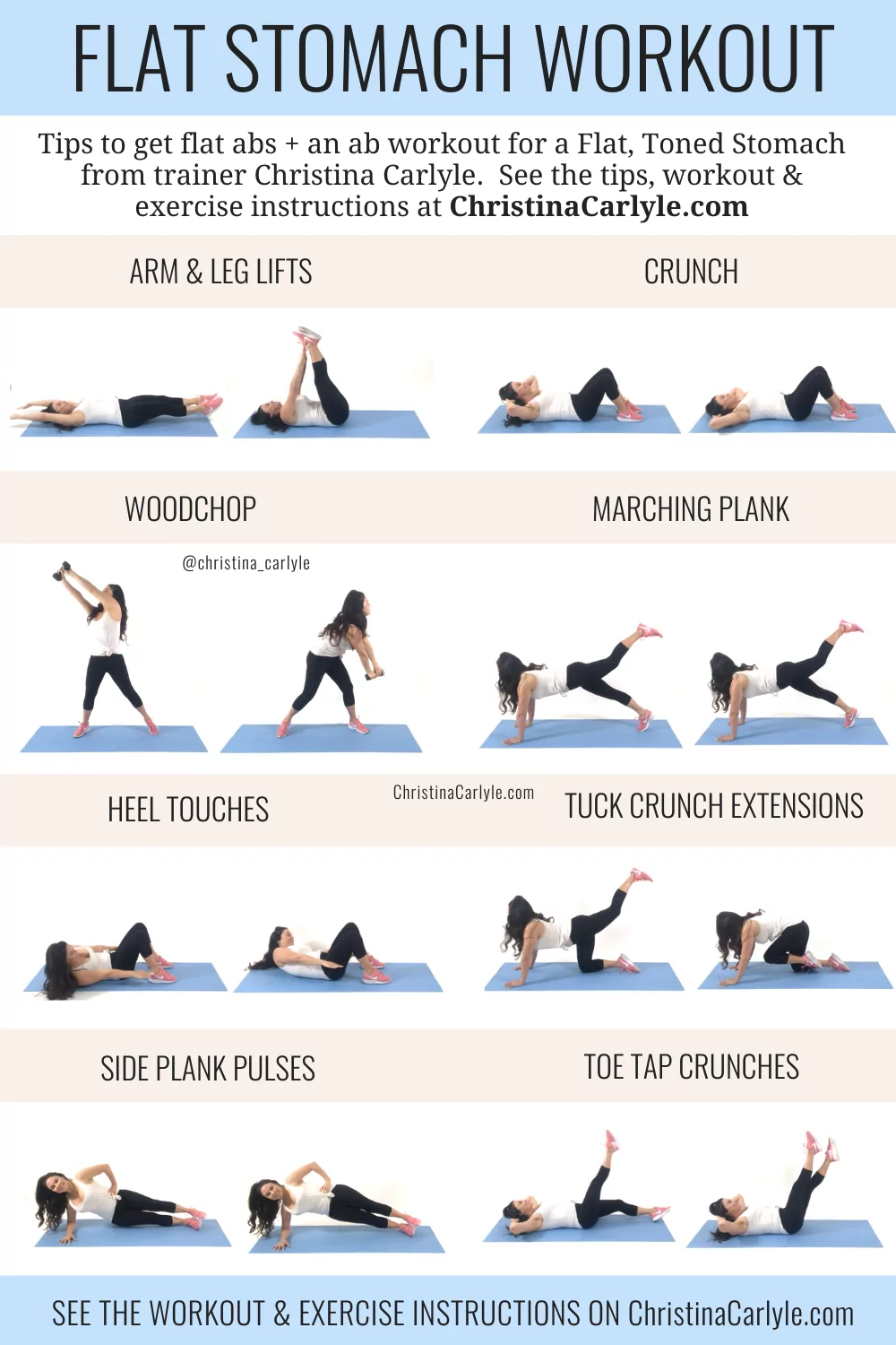 Fortov Klemme Brise Flat Stomach Workout for Women that want Flat, Toned Abs