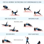 Bye Bye Belly Fat Ab Workout for Flat Toned Abs - Christina Carlyle