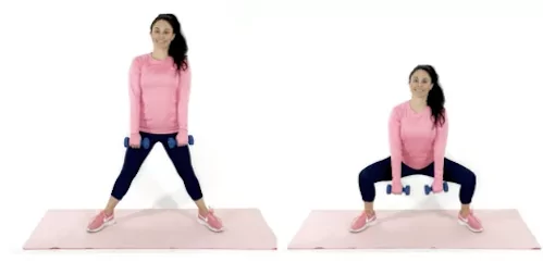 Plie Squat Exercise