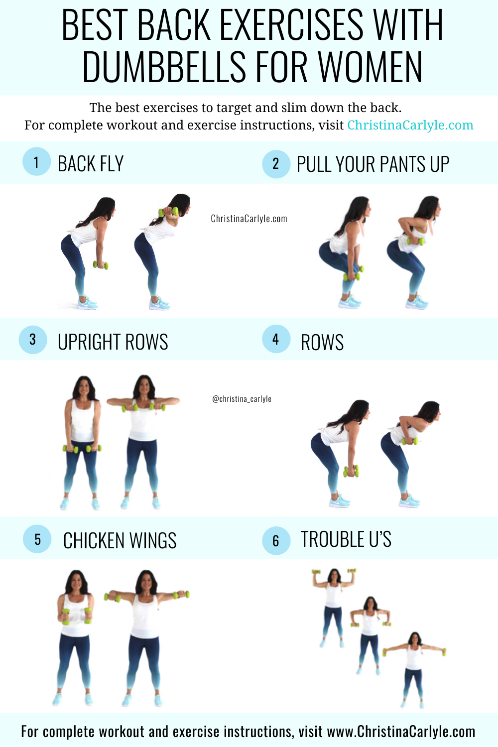 Back Workouts With Dumbbells