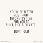 you'll be tested weight loss motivational quote