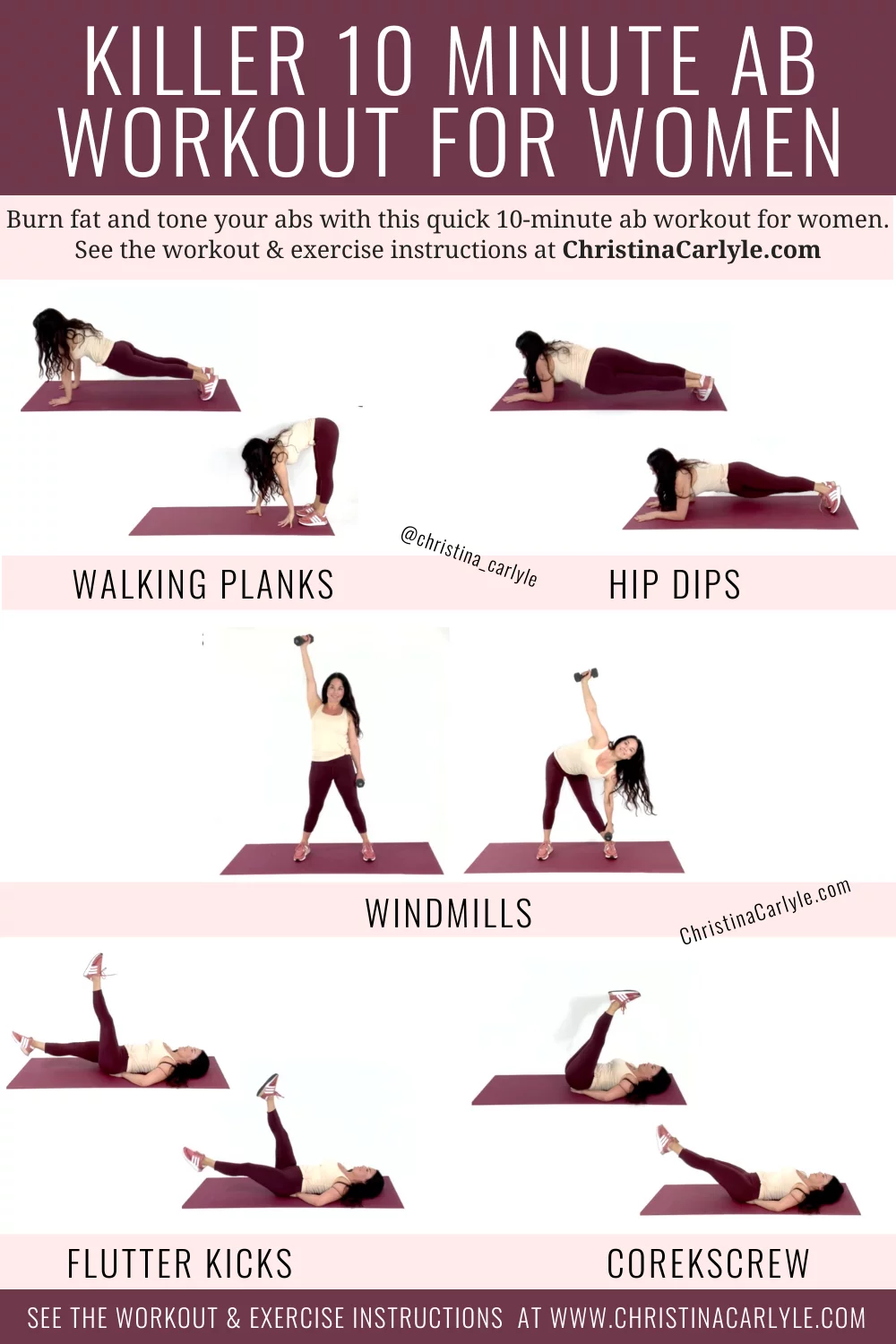 10 Minute Ab Workout For A Tight Toned