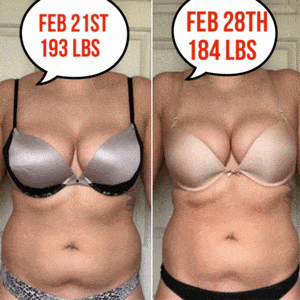 Reset Cleanse results before and after photos 10 different before and after photos from Christina Carlyle's programs